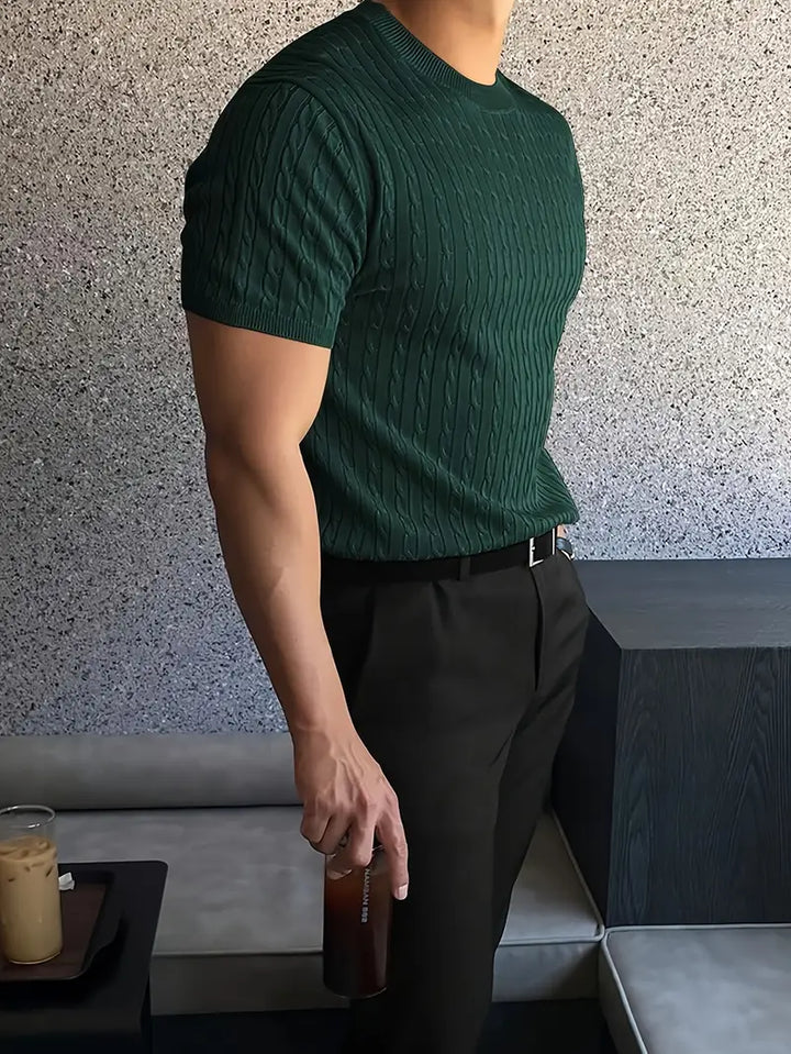 Kiril - Elegante Maglione Lavorato A Maglia