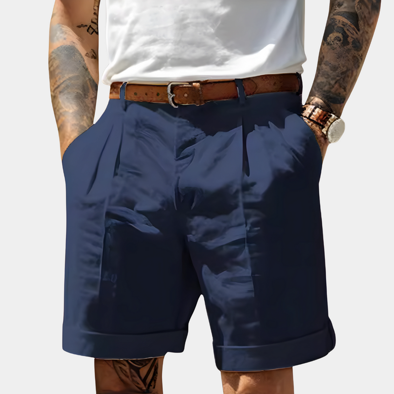 Antione - Pantaloncini In Cotone Traspirante