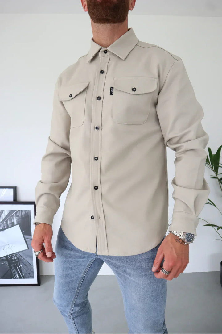Dewid - Camicia con Bottoni e Tasche Frontali