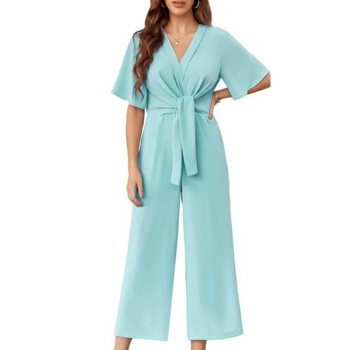 Gracie - Elegante Abito Estivo Con Nodo in Pizzo
