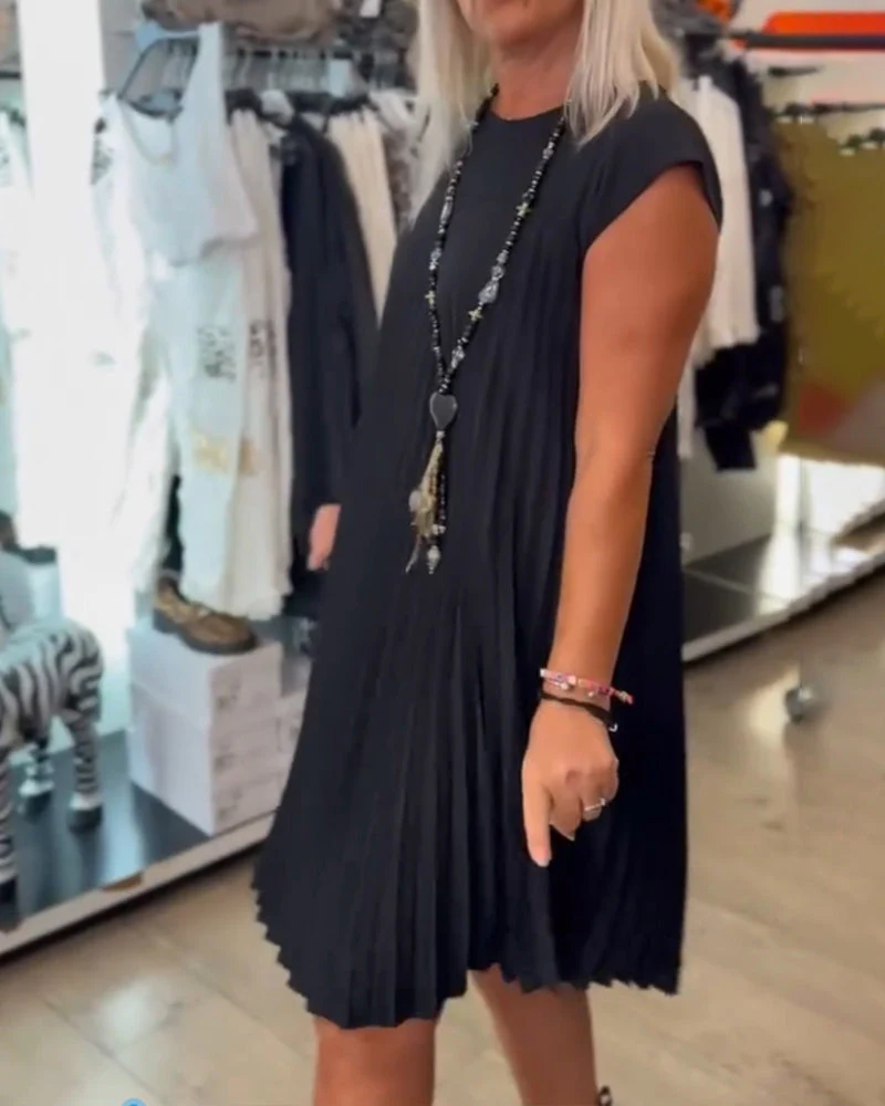 Shihua - Abito Plissettato Alla Moda