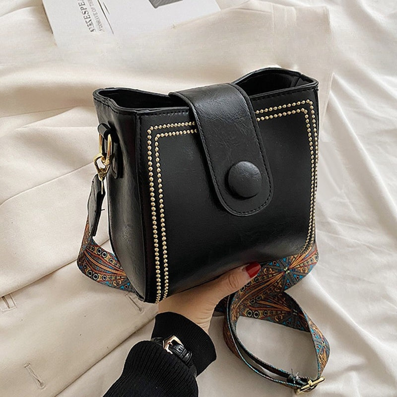 Andriani - Vintage Borsa Alla Moda Con Tracolla Regolabile