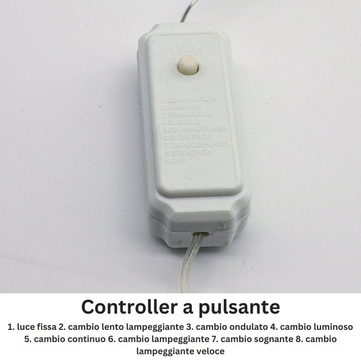 TwinkleWire - Luci Decorative a Filo Di Rame Con Telecomando