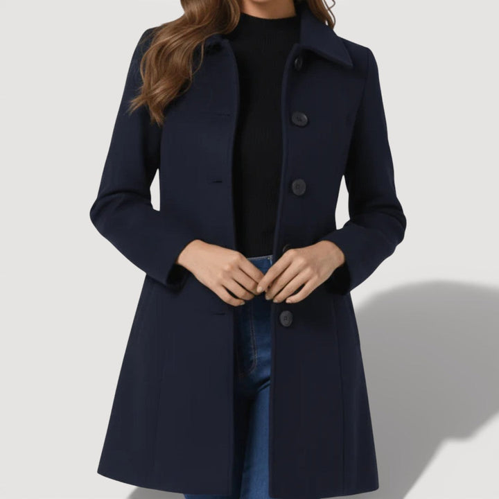 Tharushika - Sophisticated Cappotto a Maniche lunghe