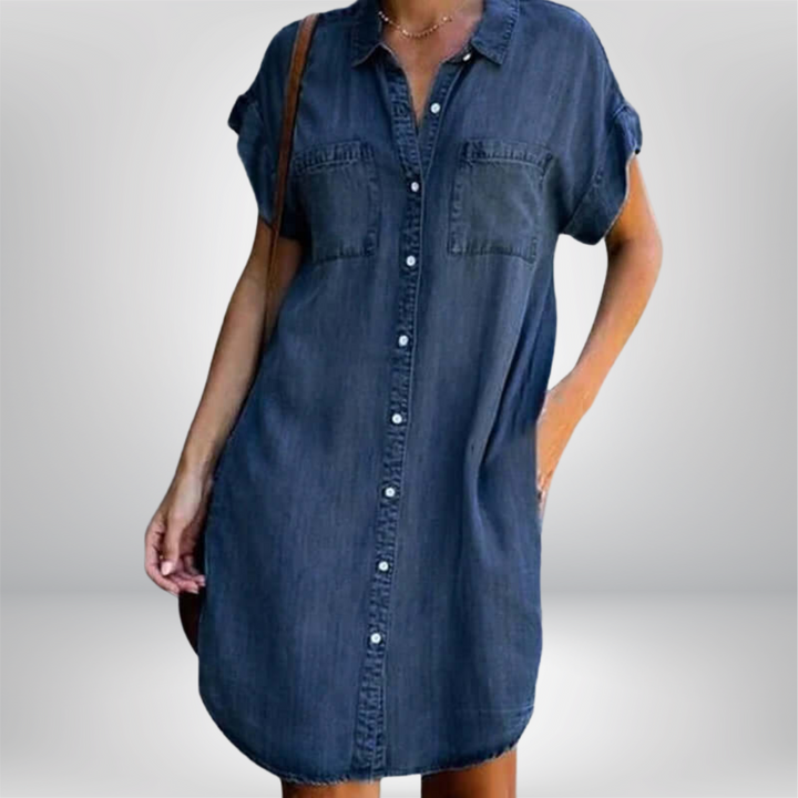 Agata - Abito Casual in Denim