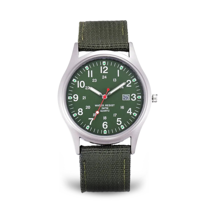 Orologio da polso casual ispirato al militare