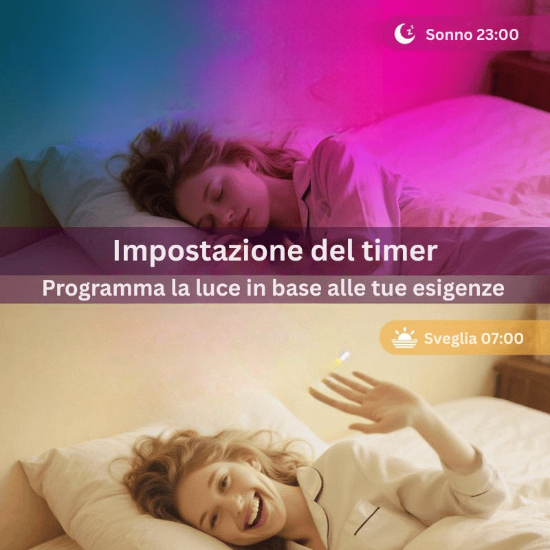 LumiRope - Luce Flessibile In Silicone RGB Intelligente a 360 Gradi