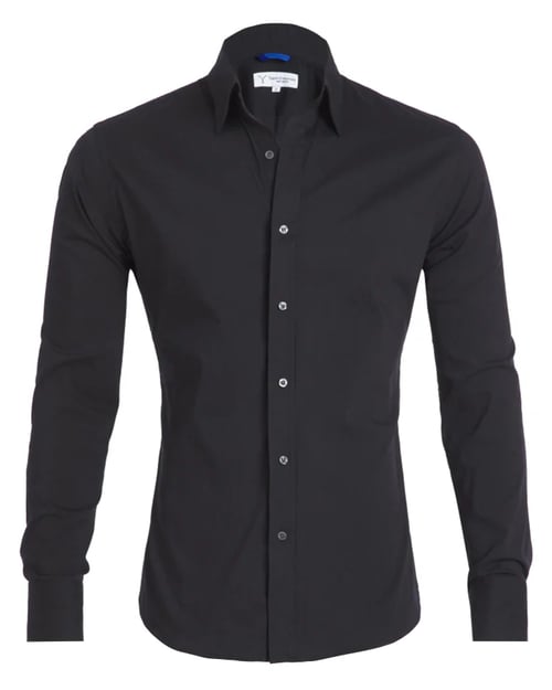Ceferino - Camicia Disinvolto A Maniche Lunghe Con Bottoni