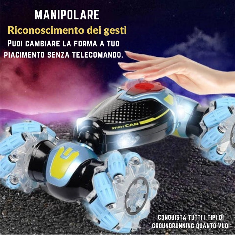 GyroRacer - Auto Telecomandata Acrobatica Controllata Con Sensore Di Movimento