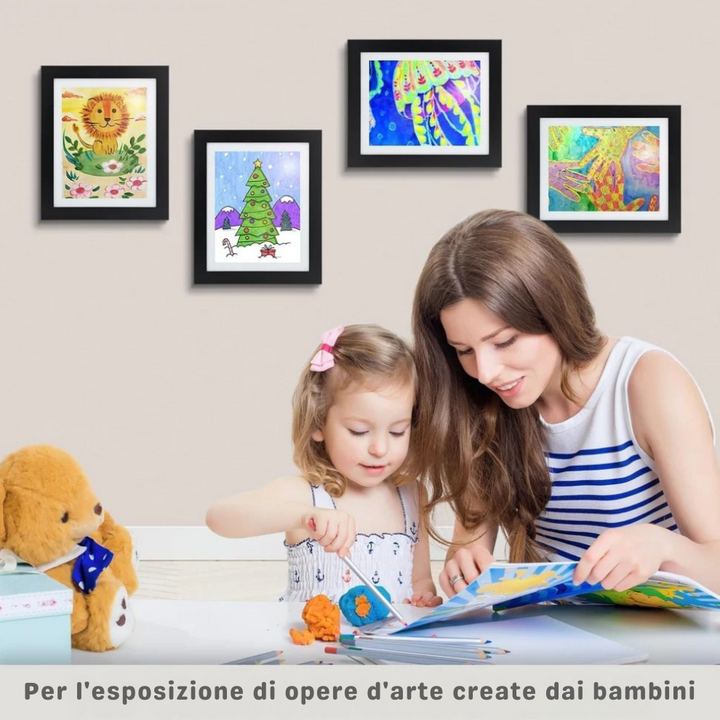 ArtKid - Cornice Magnetica Per Esposizione D'arte Per Bambini