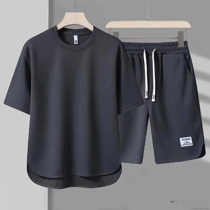 Garry - Settato Casuale A Maniche Corte In Due Pezzi