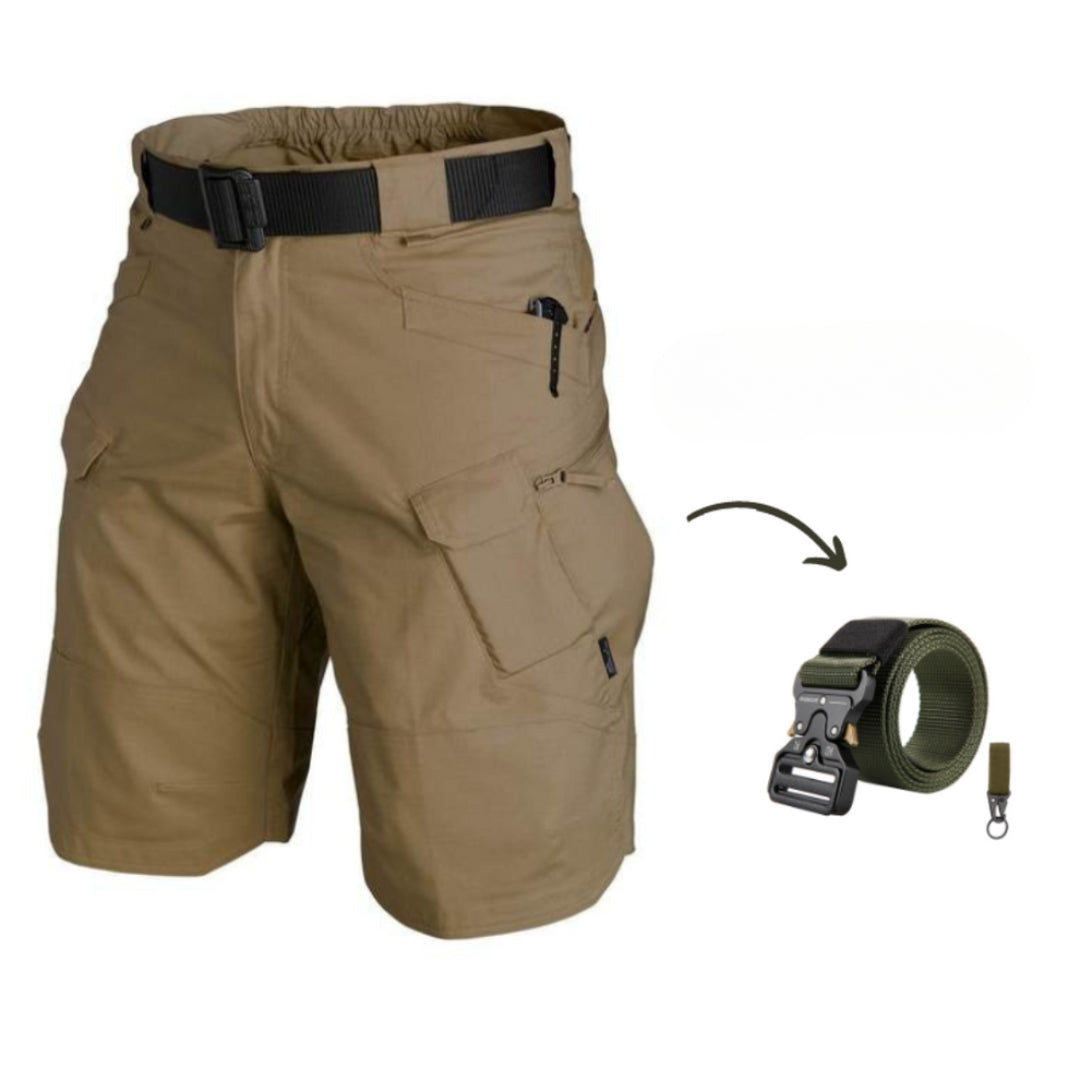 Kazuya - Pantaloncini Cargo Con 7 Tasche + Cintura Gratuita