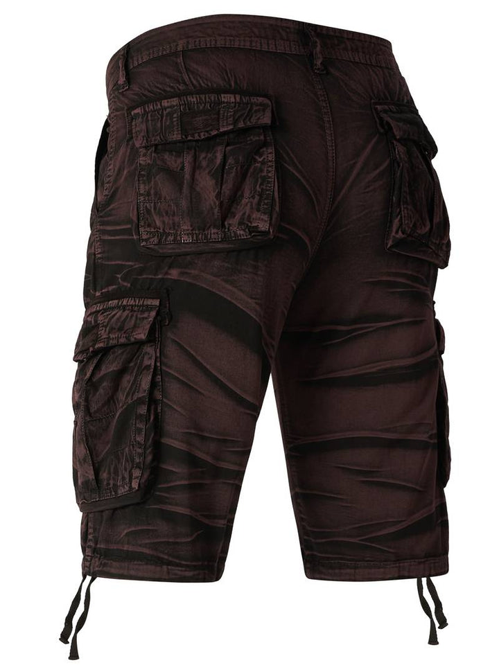 Thomas - Pantaloncini Cargo Casual Con Motivo Mimetico E Tasche