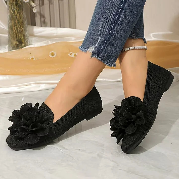 Catriona - Mary Jane Con Tacco Basso Floreale