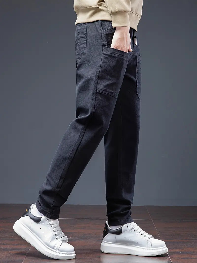Jarrett - Elegante Pantalone Jogging Con Coulisse In Vita