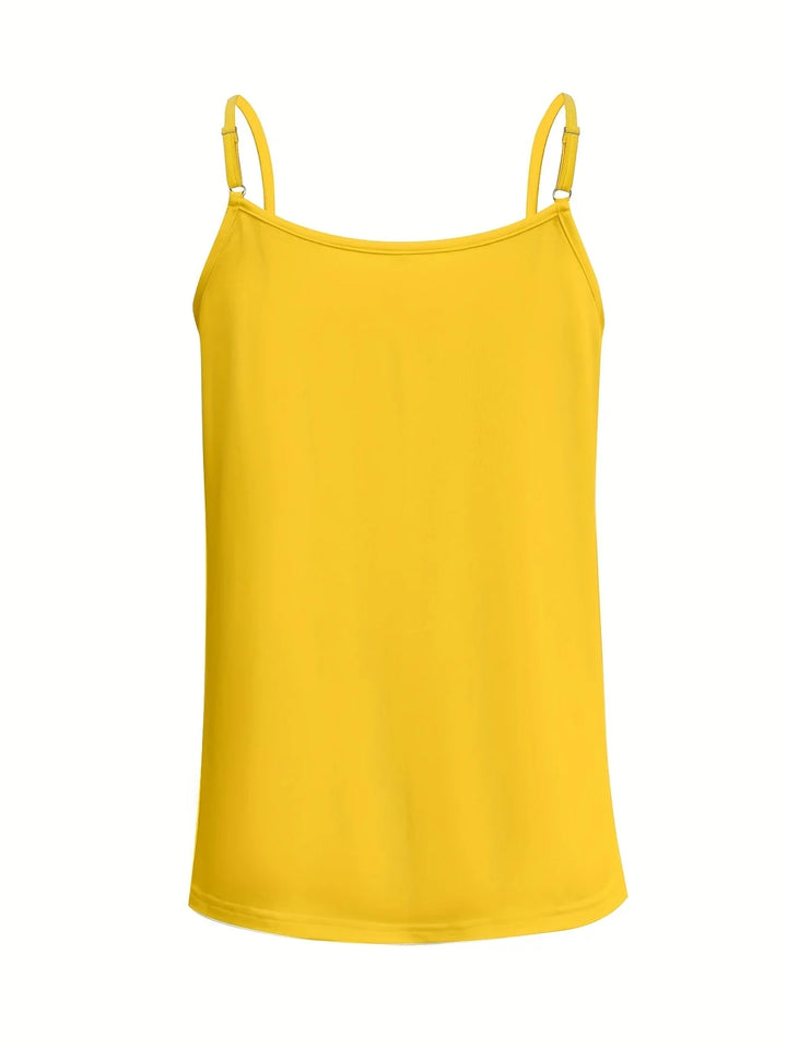 Juna - Elegante Top Senza Maniche In Pizzo Con Scollo a V