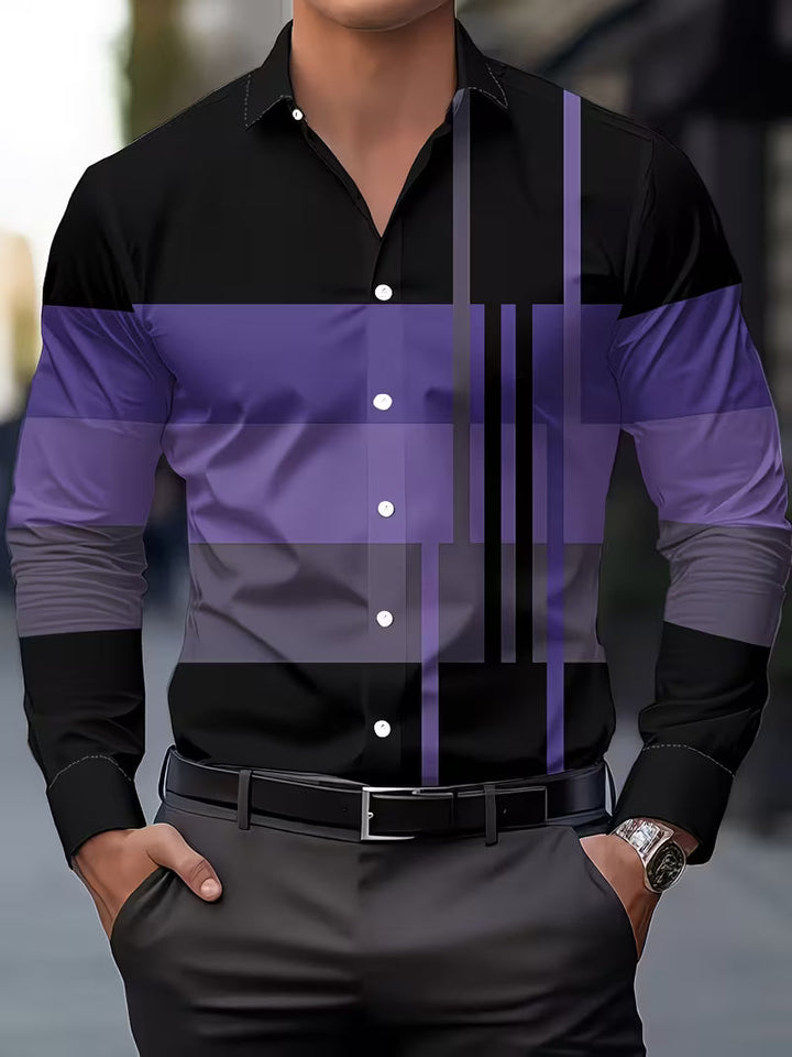 Mehmed - Camicia Casual Con Bottoni
