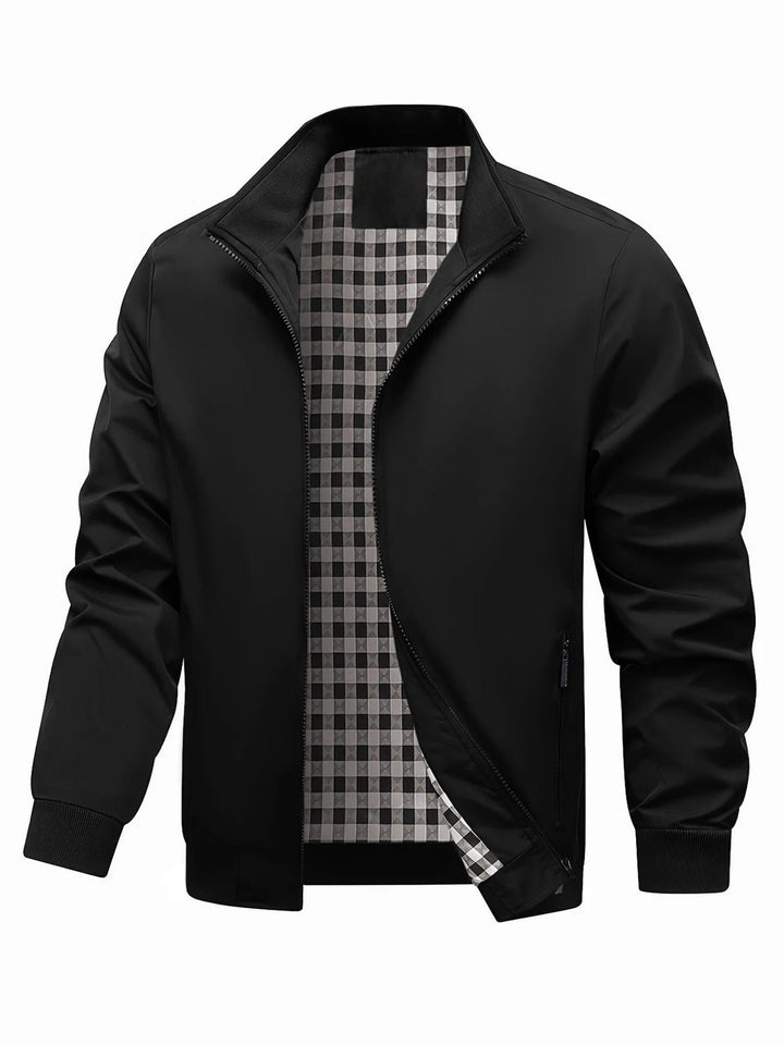 Charith - Giacca Casual a Maniche Lunghe Con Cerniera