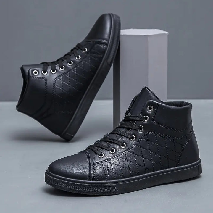 Gayle - Sneaker Casual a Metà Gamba Con Motivo a Quadri