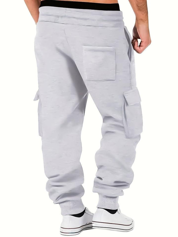 Daan - Pantaloni Jogger Cargo Con Tasche Multiplo