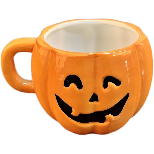 GlowSip - Tazza Halloween Con Zucca Sorridente