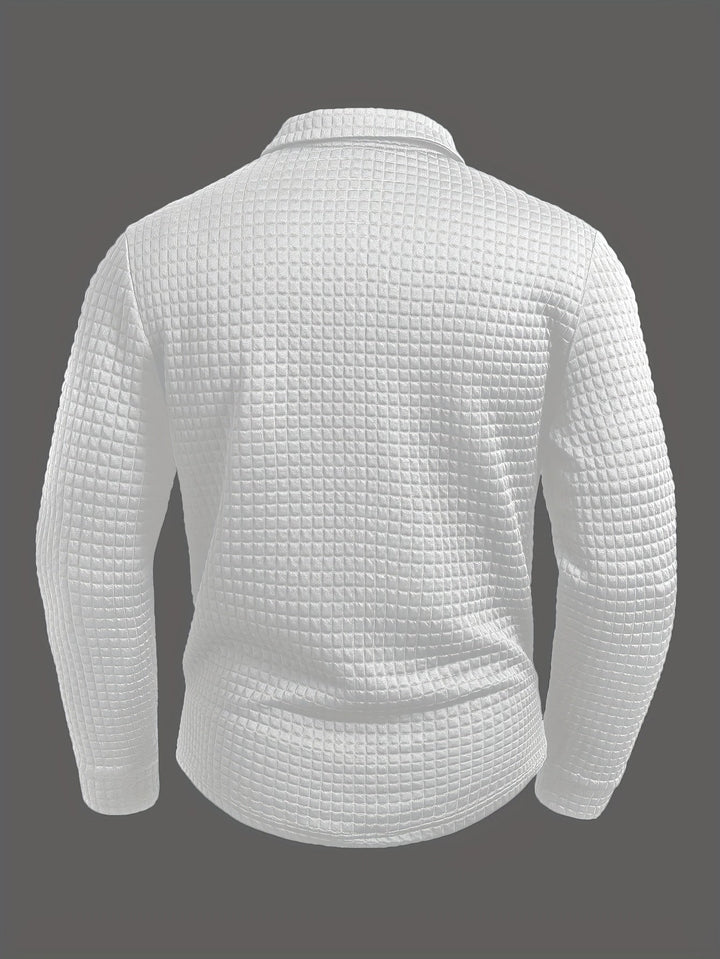 Juergen - Camicia Casual a Maniche Lunghe Con Bottoni