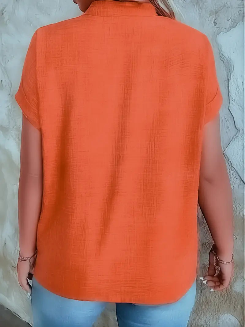 Rosabelle - Camicetta Informale Con Scollo a V