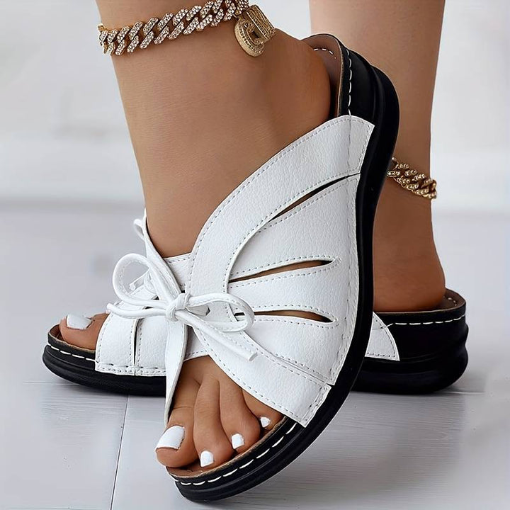 Ranya - Pantofole Casual Con Zeppa