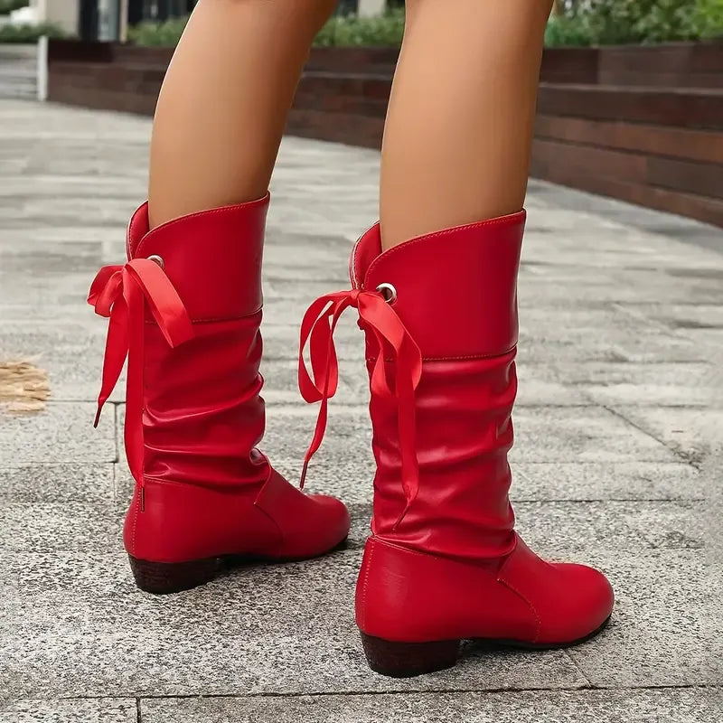 Anyssa - Stivaletto Elegante Con Lacci