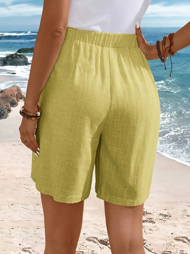 Fenella - Comodi Pantaloncini Con Bottoni