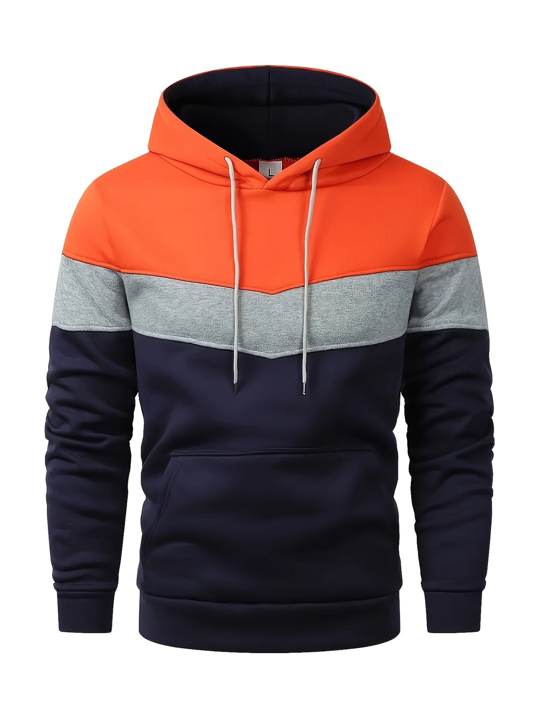 Alfred - Felpa Con Cappuccio a Maniche Lunghe Casual