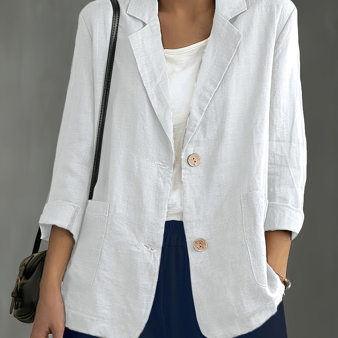 Jayde - Elegante Blazer in Cotone