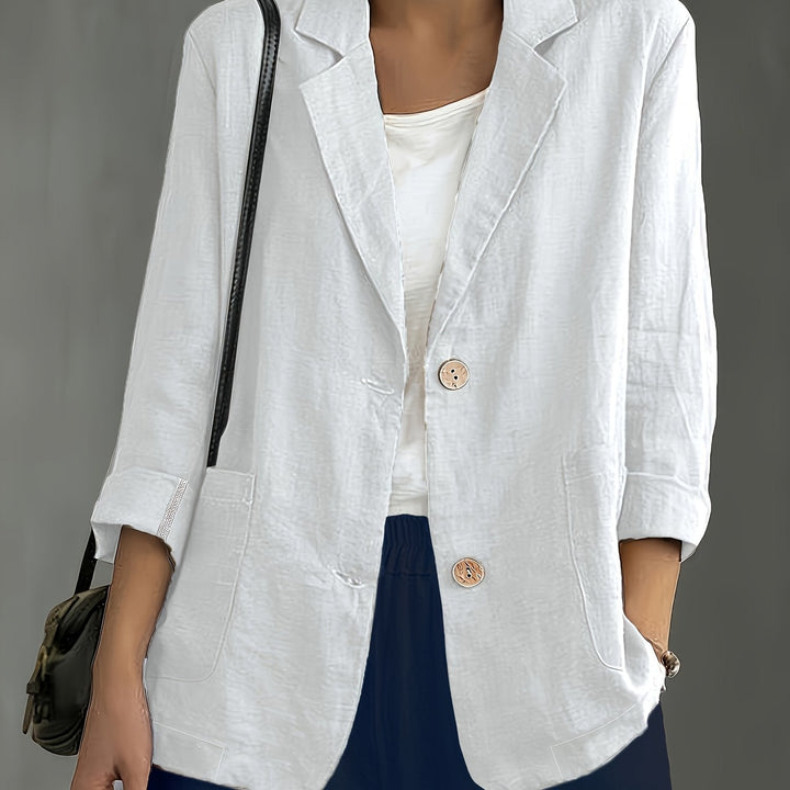 Jayde - Elegante Blazer in Cotone