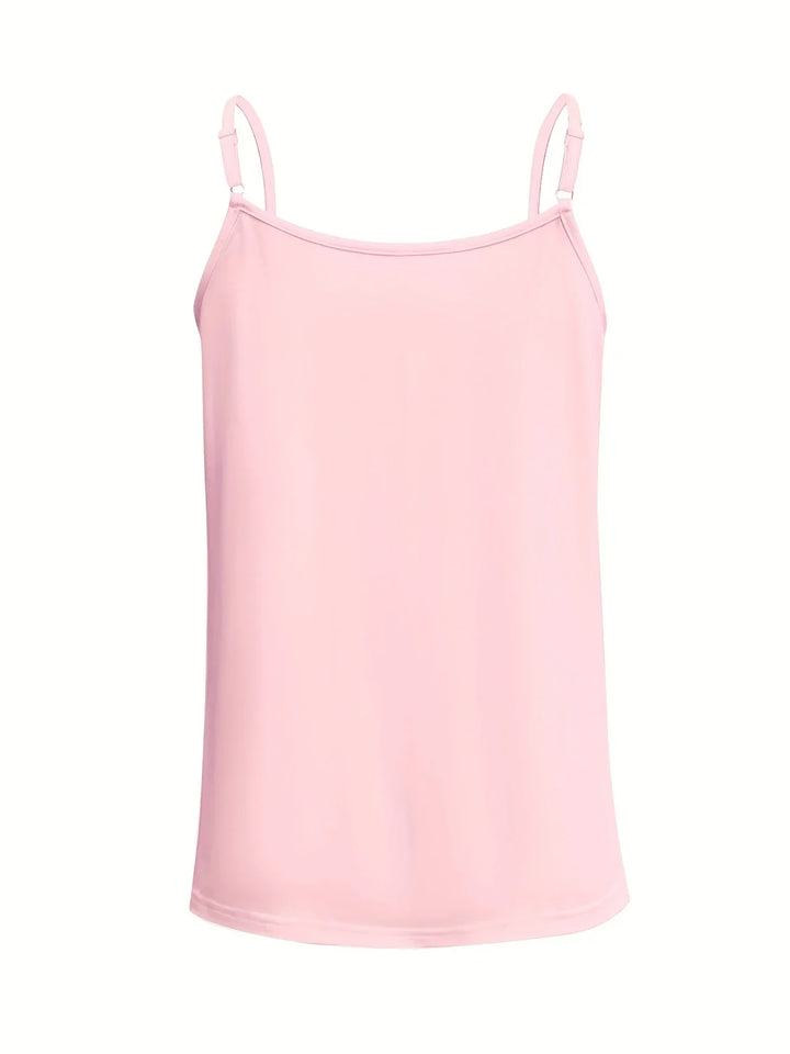 Juna - Elegante Top Senza Maniche In Pizzo Con Scollo a V