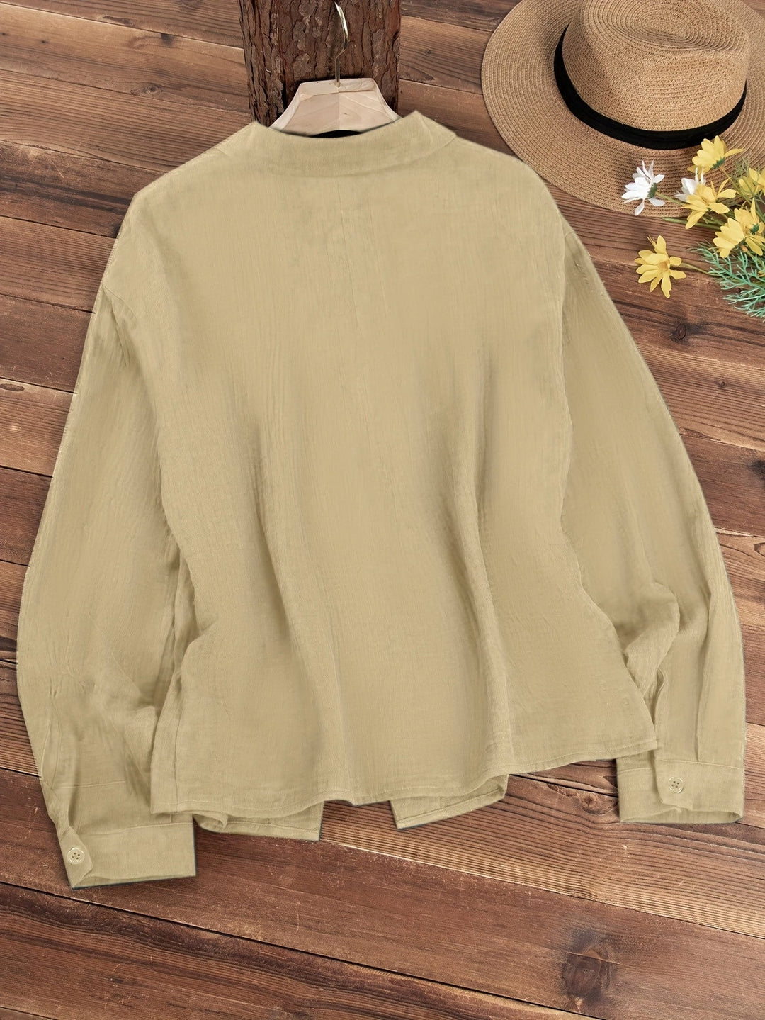 Paige - Camicia Maniche Lunghe Con Bottoni