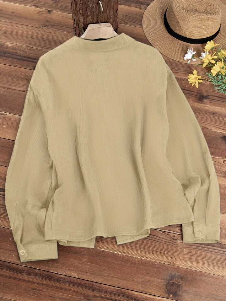 Paige - Camicia Maniche Lunghe Con Bottoni