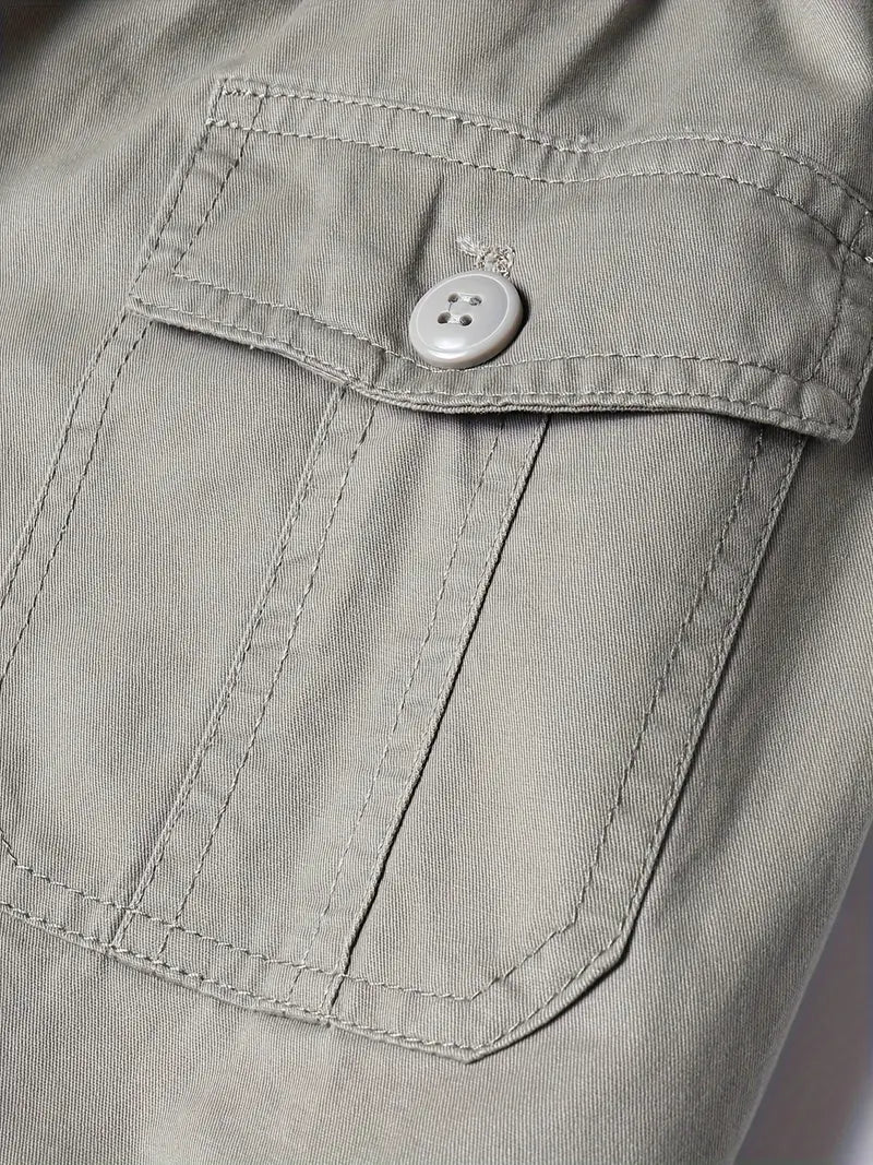 Theodore - Pantaloncini Cargo In Cotone Traspirante