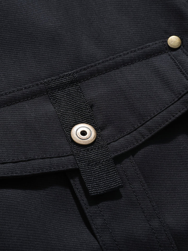 Evrypidis - Giacca Cargo Casuale A Maniche Lunghe