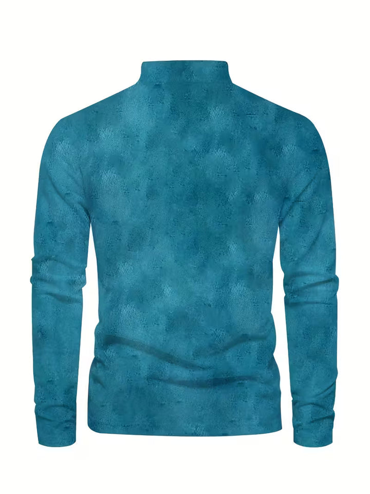 Giles - Elegante Camicia Con Stampa 3D Di Barca a Vela Sul Risvolto