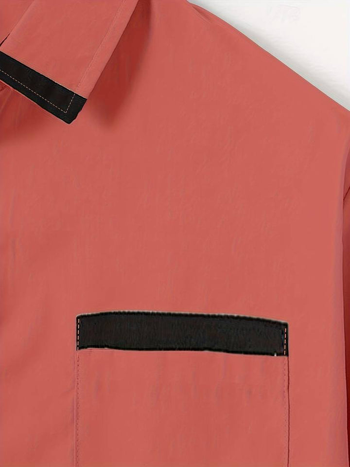 Shoval - Elegante Camicia a Maniche Lunghe Con Bottoni
