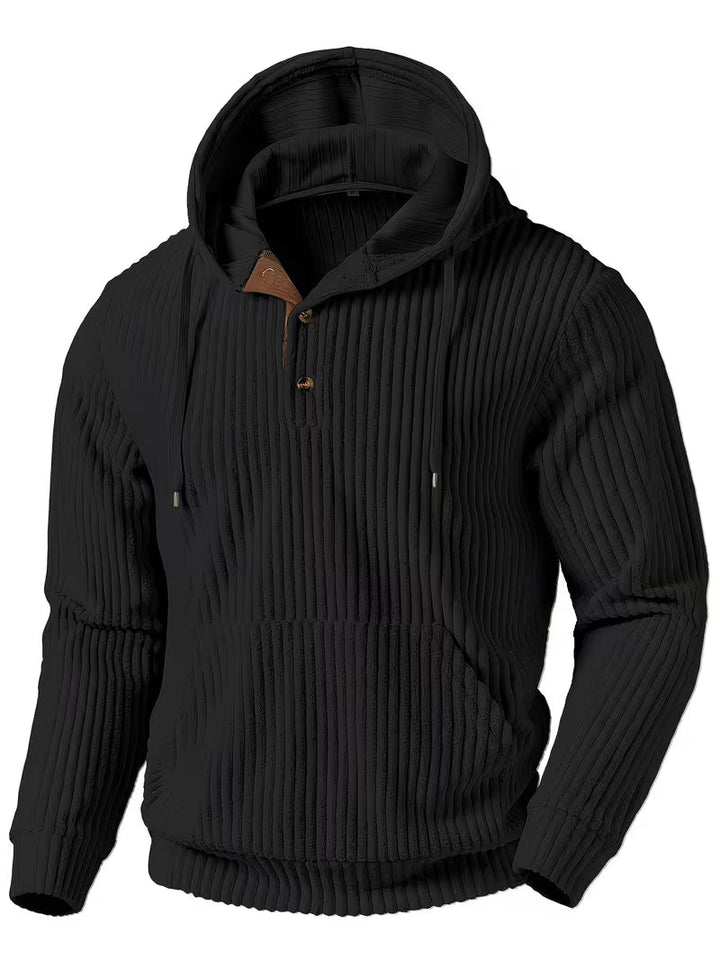 Colman - Elegante Felpa Con Cappuccio e Consistenza