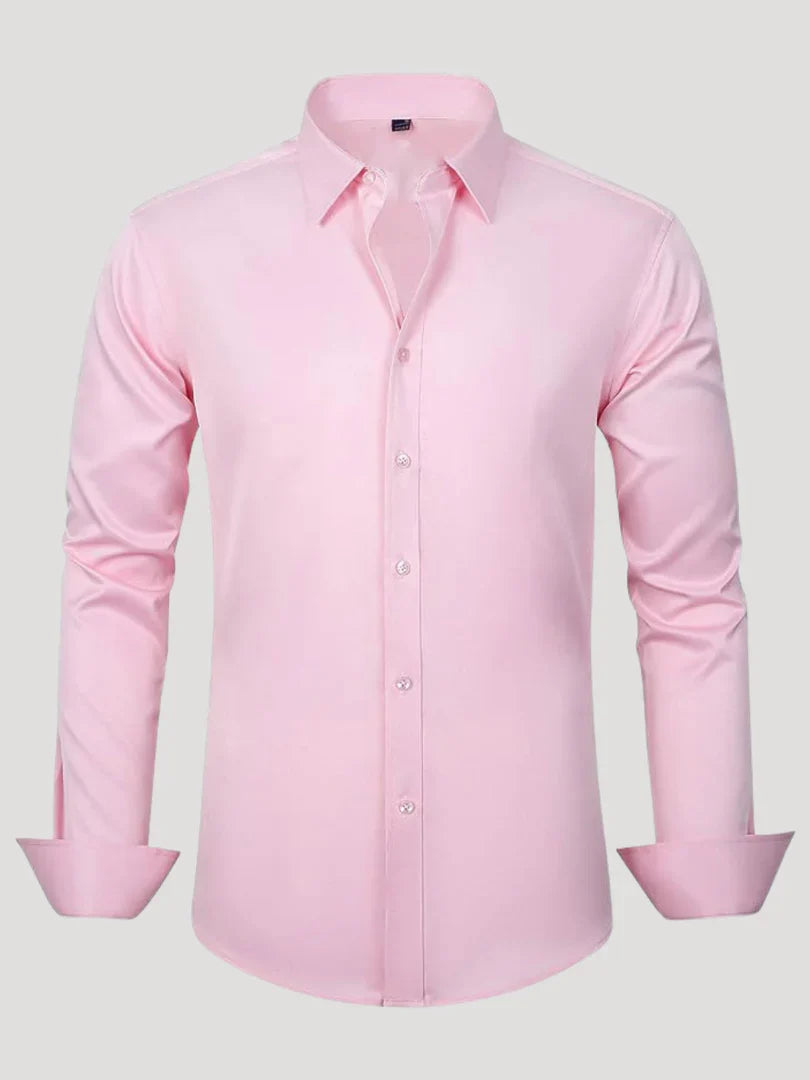 Bordon - Camicia Elasticizzata Non Stirabile Con Bottoni