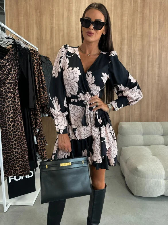 Adinda - Mini Abito Con Stampa Floreale