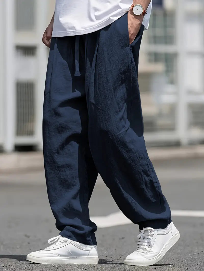 Kirk - Pantaloni Traspiranti In Cotone Con Tasche