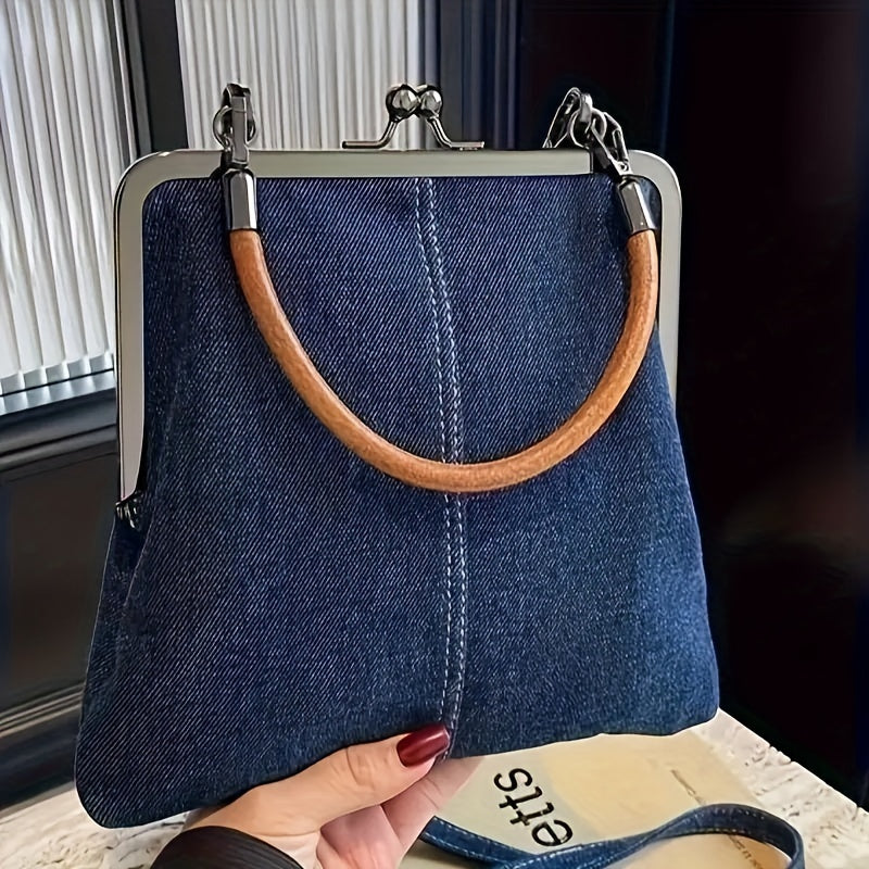 Rachil - Borsa a Tracolla In Denim