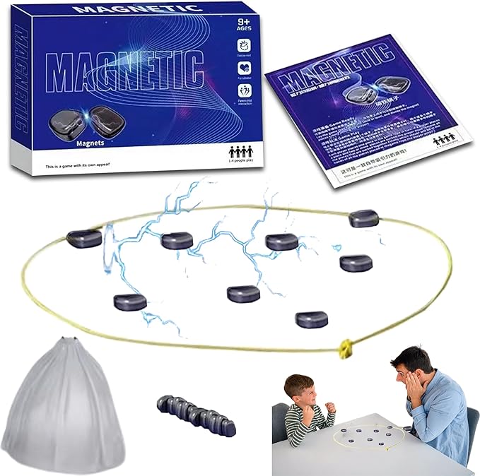 MindSpark - Set Di Scacchi Magnetici Divertente Gioco Di Strategia Per Bambini e Famiglie