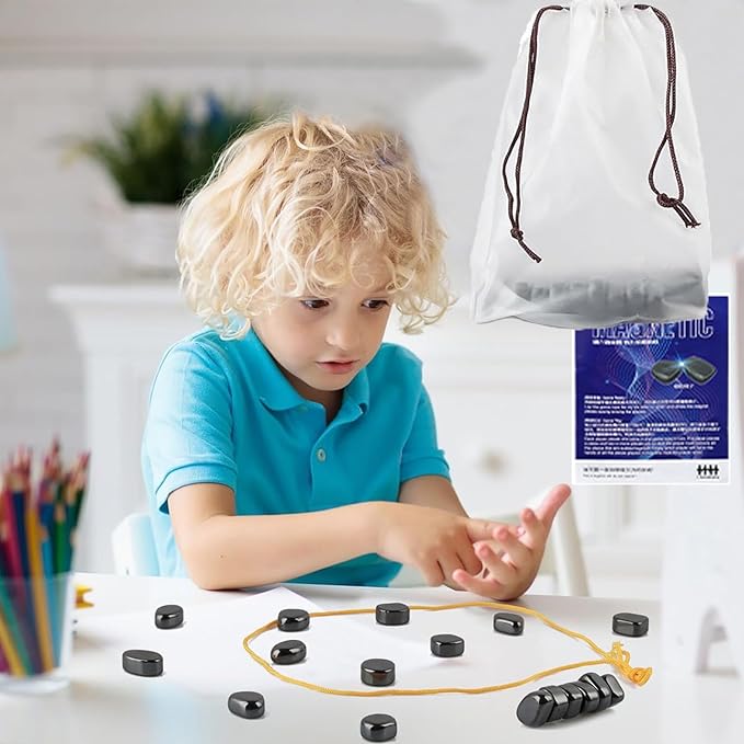 MindSpark - Set Di Scacchi Magnetici Divertente Gioco Di Strategia Per Bambini e Famiglie