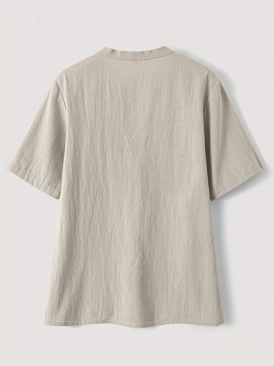 Sharron - Elegante Camicetta Con Scollo a V e Abbottonatura