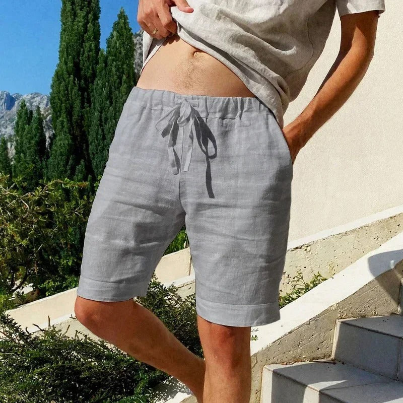 Gilchrist - Pantaloncini In Cotone e Lino Traspirante