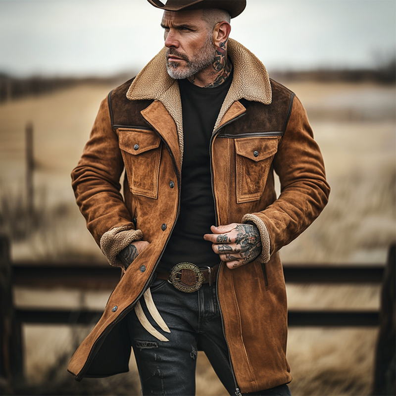 Nashton - Cappotto Invernale Termico Vintage